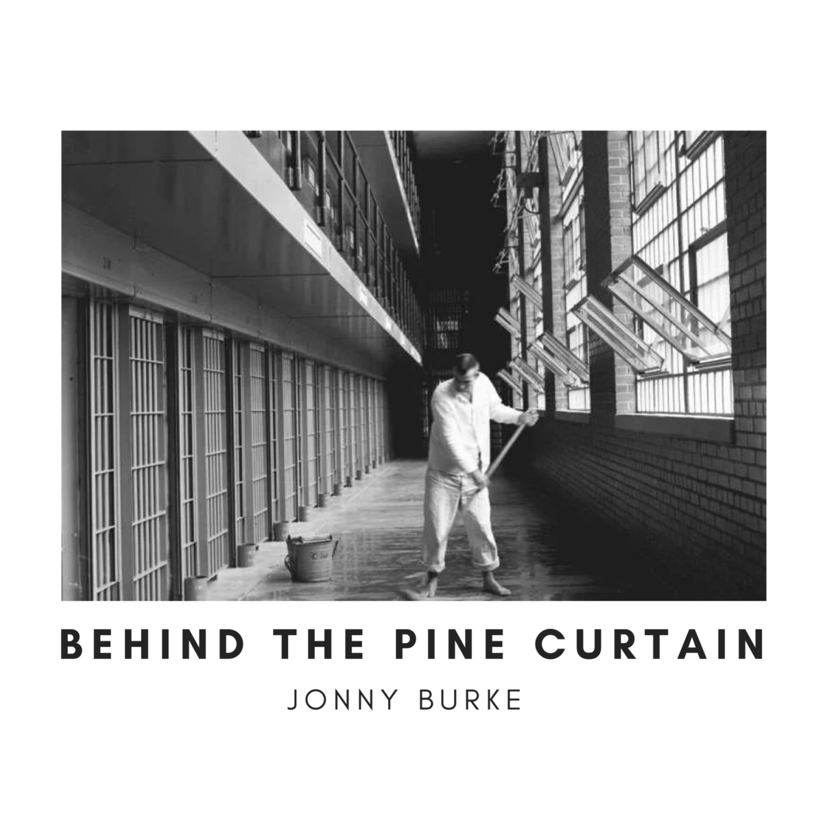 Album Cover: Jonny Burke - Behind the Pink Curtain