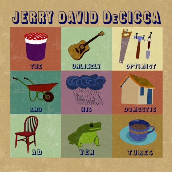 Album Cover: Jerry David DeCicca - The Unlikely Optimist